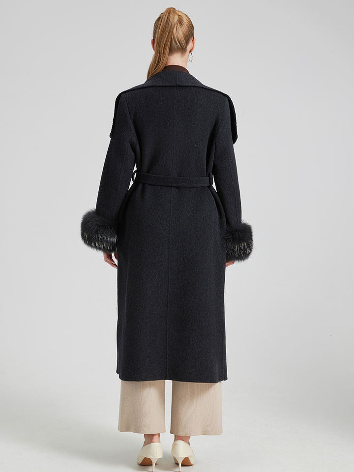 Trench coat cachemire