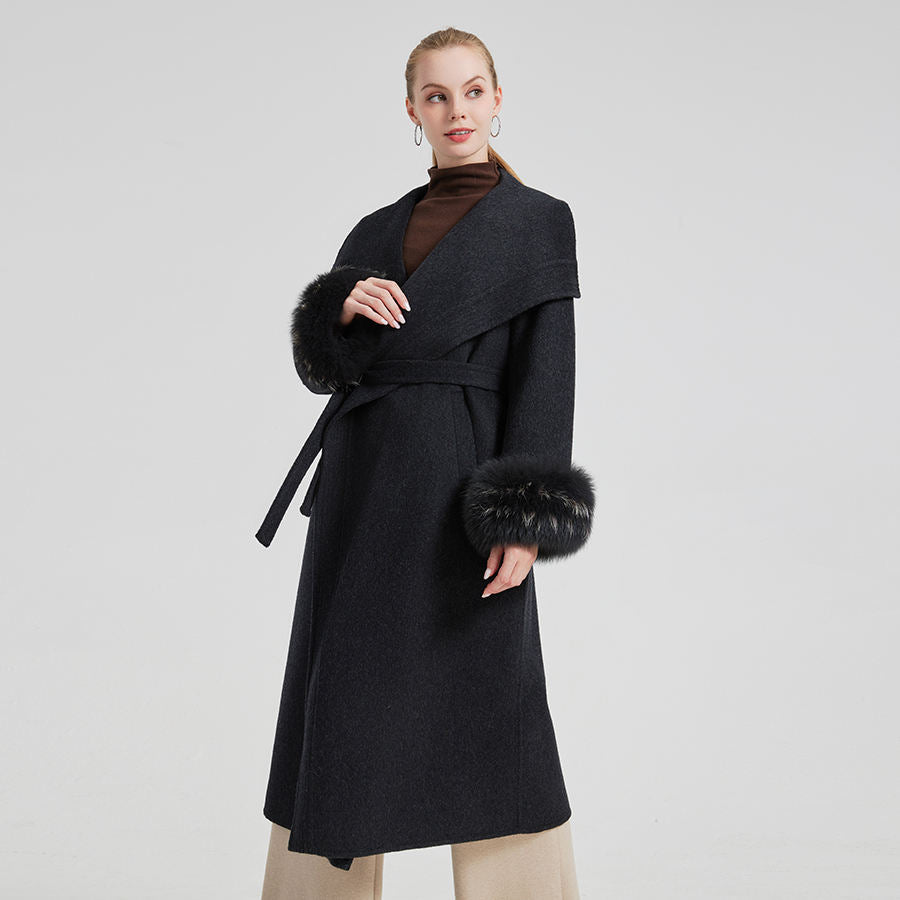 Trench coat cachemire