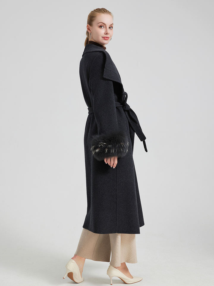 Trench coat cachemire