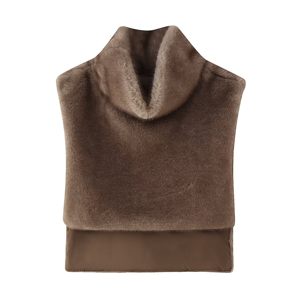 Gilet-veste à col