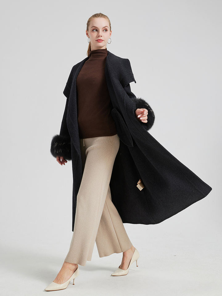 Trench coat cachemire