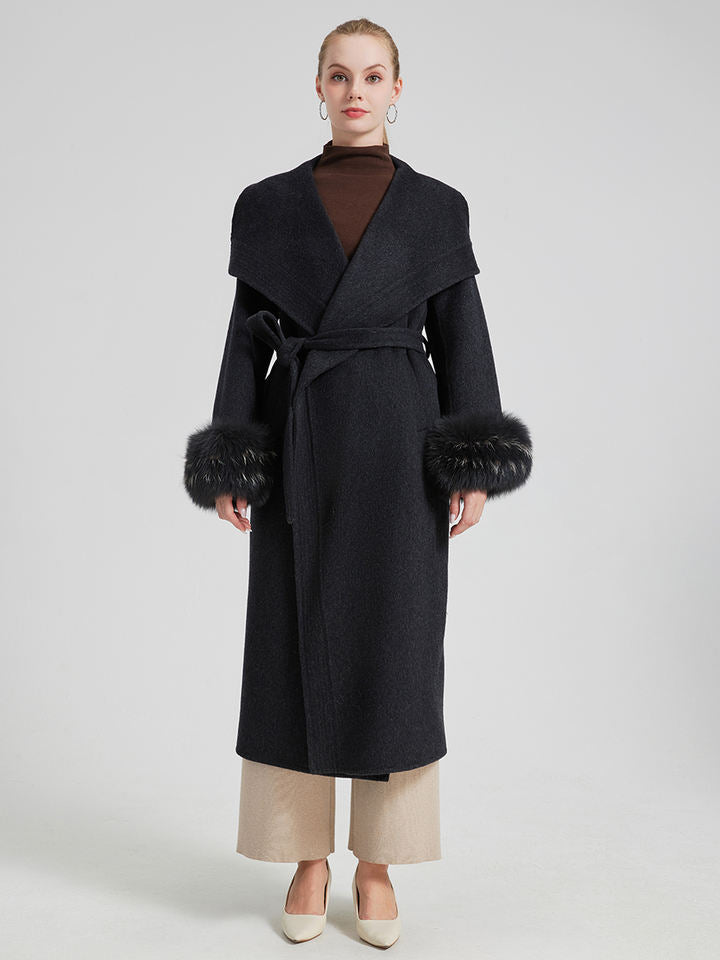 Trench coat cachemire